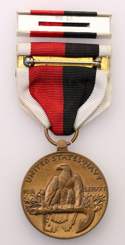 USA. Medal za Służbę Okupacyjną Marynarki Wojennej (Navy Occupation Service Medal)